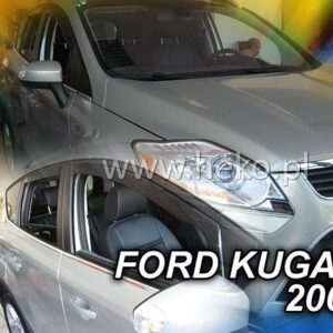 Heko ΑΝΕΜΟΘΡΑΥΣΤΕΣ ΓΙΑ FORD KUGA 5D 2008-2013 ΖΕΥΓΑΡΙ ΑΠΟ ΕΥΚΑΜΠΤΟ ΦΙΜΕ ΠΛΑΣΤΙΚΟ HEKO - 2 ΤΕΜ.