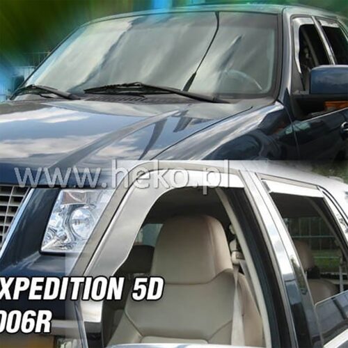 Heko ΑΝΕΜΟΘΡΑΥΣΤΕΣ ΓΙΑ FORD EXPEDITION 5D 2003-2006 ΖΕΥΓΑΡΙ ΑΠΟ ΕΥΚΑΜΠΤΟ ΦΙΜΕ ΠΛΑΣΤΙΚΟ HEKO – 2 ΤΕΜ.