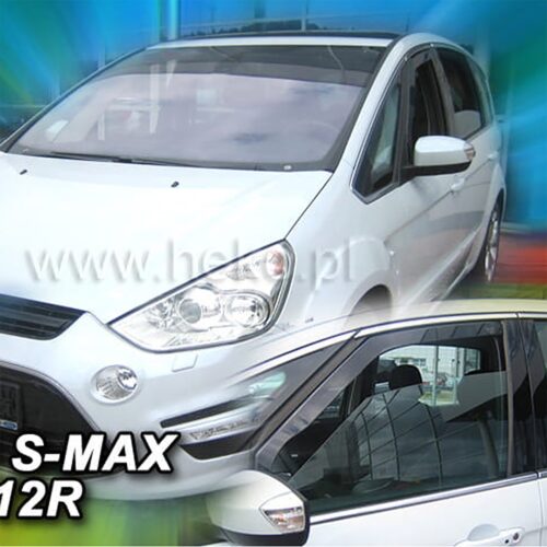 Heko ΑΝΕΜΟΘΡΑΥΣΤΕΣ ΓΙΑ FORD S-MAX 5D 2010-2014 ΖΕΥΓΑΡΙ ΑΠΟ ΕΥΚΑΜΠΤΟ ΦΙΜΕ ΠΛΑΣΤΙΚΟ HEKO – 2 ΤΕΜ.