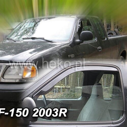 Heko ΑΝΕΜΟΘΡΑΥΣΤΕΣ ΓΙΑ FORD F150 XLT 2D 1999-2003 ΖΕΥΓΑΡΙ ΑΠΟ ΕΥΚΑΜΠΤΟ ΦΙΜΕ ΠΛΑΣΤΙΚΟ HEKO – 2 ΤΕΜ.