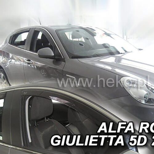 Heko ΑΝΕΜΟΘΡΑΥΣΤΕΣ ΓΙΑ ALFA ROMEO GIULIETTA 5D 2010- ΖΕΥΓΑΡΙ ΑΠΟ ΕΥΚΑΜΠΤΟ ΦΙΜΕ ΠΛΑΣΤΙΚΟ HEKO – 2 ΤΕΜ.