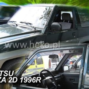 Heko ΑΝΕΜΟΘΡΑΥΣΤΕΣ ΓΙΑ DAIHATSU FEROZA 2D 1989-1998 ΖΕΥΓΑΡΙ ΑΠΟ ΕΥΚΑΜΠΤΟ ΦΙΜΕ ΠΛΑΣΤΙΚΟ HEKO - 2 ΤΕΜ.