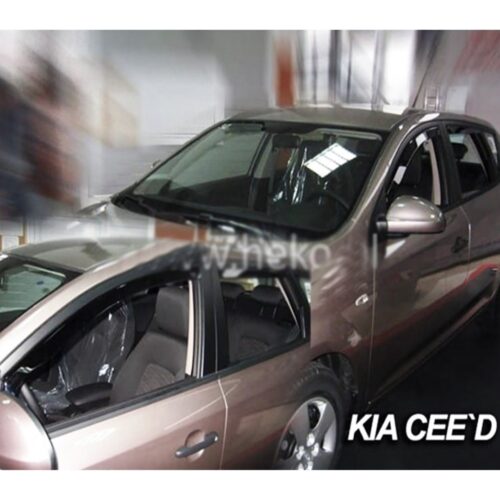 Heko ΑΝΕΜΟΘΡΑΥΣΤΕΣ ΓΙΑ KIA CEED 5D 2007-2012 ΖΕΥΓΑΡΙ ΑΠΟ ΕΥΚΑΜΠΤΟ ΦΙΜΕ ΠΛΑΣΤΙΚΟ HEKO – 2 ΤΕΜ.