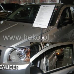 Heko ΑΝΕΜΟΘΡΑΥΣΤΕΣ ΓΙΑ DODGE CALIBER 5D 2006-2011 ΖΕΥΓΑΡΙ ΑΠΟ ΕΥΚΑΜΠΤΟ ΦΙΜΕ ΠΛΑΣΤΙΚΟ HEKO - 2 ΤΕΜ.