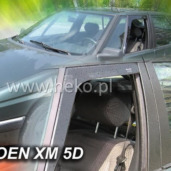 Heko ΑΝΕΜΟΘΡΑΥΣΤΕΣ ΓΙΑ CITROEN XM 5D 1989-2000 ΖΕΥΓΑΡΙ ΑΠΟ ΕΥΚΑΜΠΤΟ ΦΙΜΕ ΠΛΑΣΤΙΚΟ HEKO - 2 ΤΕΜ.