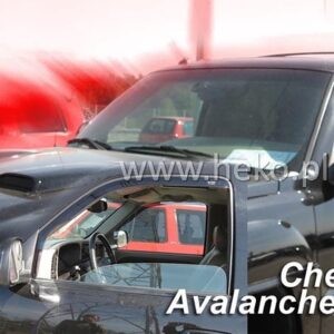 Heko ΑΝΕΜΟΘΡΑΥΣΤΕΣ ΓΙΑ CHEVROLET AVALANCHE 4D 2002-2006 ΖΕΥΓΑΡΙ ΑΠΟ ΕΥΚΑΜΠΤΟ ΦΙΜΕ ΠΛΑΣΤΙΚΟ HEKO - 2 ΤΕΜ.