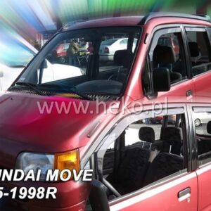 Heko ΑΝΕΜΟΘΡΑΥΣΤΕΣ ΓΙΑ DAIHATSU MOVE 5D 1995-1998 ΖΕΥΓΑΡΙ ΑΠΟ ΕΥΚΑΜΠΤΟ ΦΙΜΕ ΠΛΑΣΤΙΚΟ HEKO - 2 ΤΕΜ.