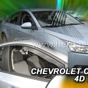 Heko ΑΝΕΜΟΘΡΑΥΣΤΕΣ ΓΙΑ CHEVROLET CRUZE 4D SEDAN 2009-2016 / 5D HTB 2011-2016 / 5D WAGON 2012- ΖΕΥΓΑΡΙ ΑΠΟ ΕΥΚΑΜΠΤΟ ΦΙΜΕ ΠΛΑΣΤΙΚΟ HEKO - 2 ΤΕΜ.