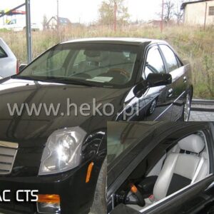 Heko ΑΝΕΜΟΘΡΑΥΣΤΕΣ ΓΙΑ CADILLAC CTS 4D 2003-2007 ΖΕΥΓΑΡΙ ΑΠΟ ΕΥΚΑΜΠΤΟ ΦΙΜΕ ΠΛΑΣΤΙΚΟ HEKO - 2 ΤΕΜ.