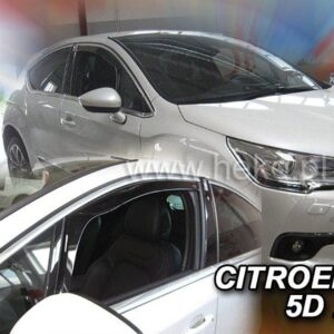 Heko ΑΝΕΜΟΘΡΑΥΣΤΕΣ ΓΙΑ CITROEN DS4 5D 2011-2018 ΖΕΥΓΑΡΙ ΑΠΟ ΕΥΚΑΜΠΤΟ ΦΙΜΕ ΠΛΑΣΤΙΚΟ HEKO - 2 ΤΕΜ.