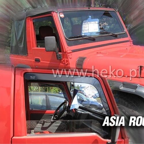 Heko ΑΝΕΜΟΘΡΑΥΣΤΕΣ ΓΙΑ ASIA ROCSTA 2D 1999 ΖΕΥΓΑΡΙ ΑΠΟ ΕΥΚΑΜΠΤΟ ΦΙΜΕ ΠΛΑΣΤΙΚΟ HEKO – 2 ΤΕΜ.