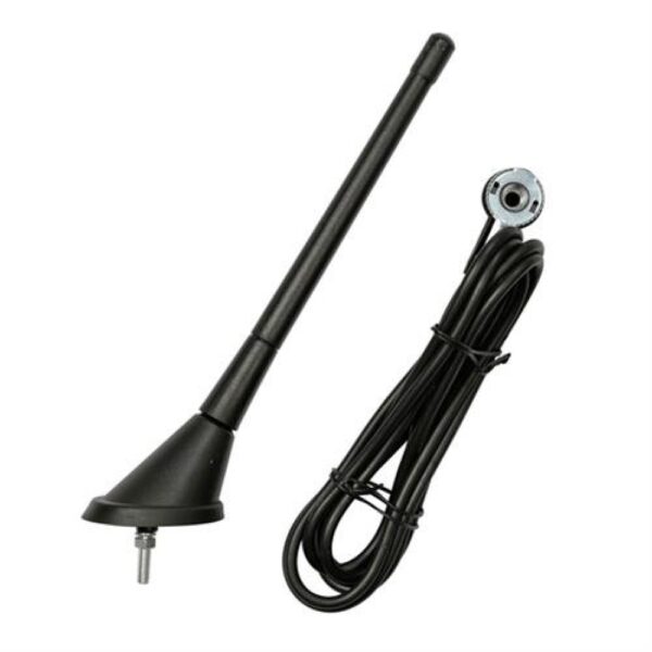 Lampa Κεραία Αυτοκινήτου UNIVERSAL 18cm με καλώδιο