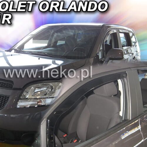 Heko ΑΝΕΜΟΘΡΑΥΣΤΕΣ ΓΙΑ CHEVROLET ORLANDO 5D 2011-2015 ΖΕΥΓΑΡΙ ΑΠΟ ΕΥΚΑΜΠΤΟ ΦΙΜΕ ΠΛΑΣΤΙΚΟ HEKO – 2 ΤΕΜ.