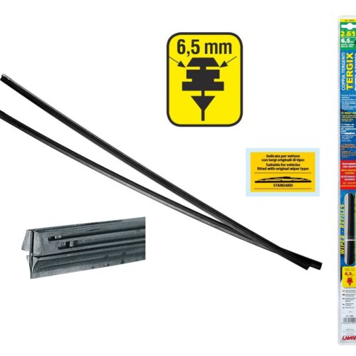 Lampa ΛΑΣΤΙΧΑ ΥΑΛΟΚΑΘΑΡΙΣΤΗΡΩΝ 61CMX6,5MM TERGIX ΜΕ ΕΠΙΚΑΛΥΨΗ ΓΡΑΦΙΤΗ ΧΩΡΙΣ ΛΑΜΑΚΙΑ ΣΕ ΠΛΑΣΤΙΚΗ BLISTER ΣΥΣΚΕΥΑΣΙΑ