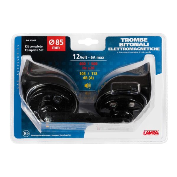 Lampa ΚΟΡΝΑ ΣΑΛΙΓΓΑΡΙΑ 12V 112db 8A - Image 2