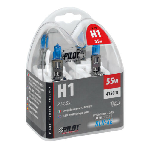 Lampa H1 12V 55W BLU-XE 4.500K +20% ΚΟΥΤΙ 2ΤΕΜ.