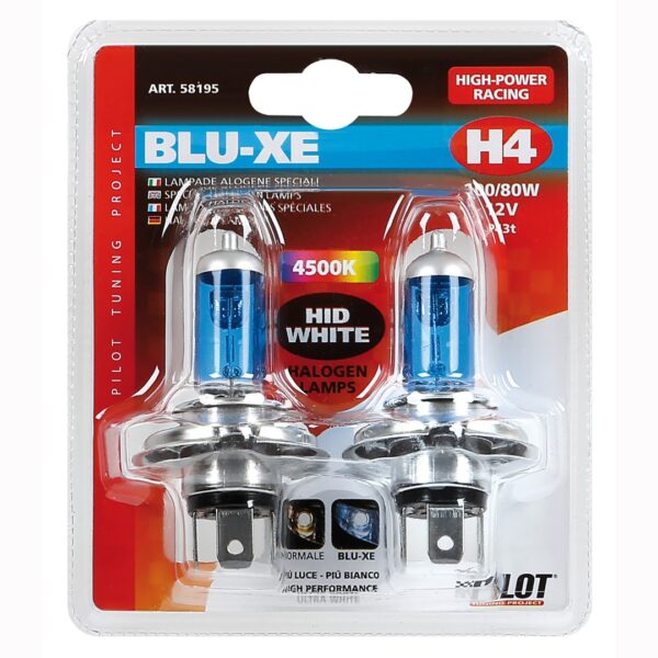 Lampa H4 XENON-BLUE 12V 100/80W 4.500Κ - Image 4
