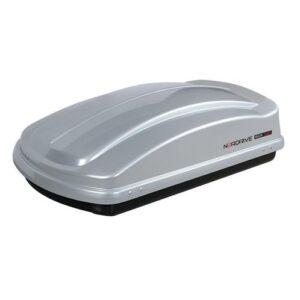 Nordrive ΜΠΑΓΚΑΖΙΕΡΑ ΟΡΟΦΗΣ NORDRIVE BOX 330 LT ΑΣΗΜΙ ΧΡΩΜΑ ΜΕ ΓΥΑΛΙΣΤΕΡΗ ΥΦΗ - 1 ΤΕΜ.