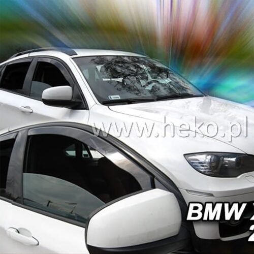 Heko ΑΝΕΜΟΘΡΑΥΣΤΕΣ ΓΙΑ BMW X6 E71 5D 2008-2014 ΖΕΥΓΑΡΙ ΑΠΟ ΕΥΚΑΜΠΤΟ ΦΙΜΕ ΠΛΑΣΤΙΚΟ HEKO – 2 ΤΕΜ.
