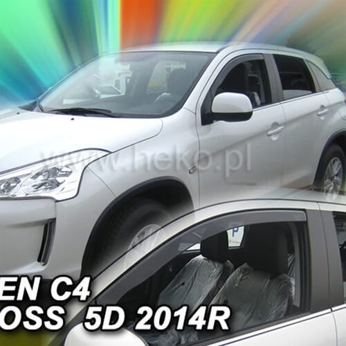 Heko ΑΝΕΜΟΘΡΑΥΣΤΕΣ ΓΙΑ CITROEN C4 AIRCROSS 5D 2012 ΖΕΥΓΑΡΙ ΑΠΟ ΕΥΚΑΜΠΤΟ ΦΙΜΕ ΠΛΑΣΤΙΚΟ HEKO – 2 ΤΕΜ.