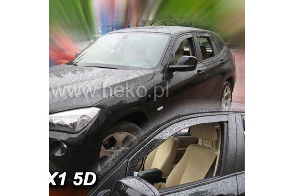Heko ΑΝΕΜΟΘΡΑΥΣΤΕΣ ΓΙΑ BMW X1 E84 5D 2009-2016 ΖΕΥΓΑΡΙ ΑΠΟ ΕΥΚΑΜΠΤΟ ΦΙΜΕ ΠΛΑΣΤΙΚΟ HEKO - 2 ΤΕΜ.
