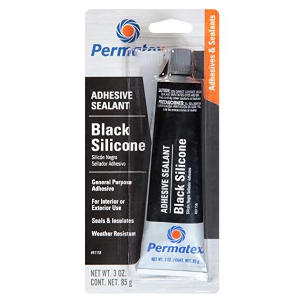 Permatex ΣΙΛΙΚΟΝΗ ΣΤΕΓΑΝΟΠΟΙΗΣΗΣ ΜΑΥΡΗ 85gr - Image 2