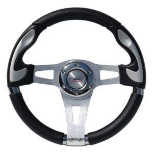 Simoni Racing ΤΙΜΟΝΙ INDIANAPOLIS ΜΑΥΡΟ/ΝΙΚΕΛ 330mm