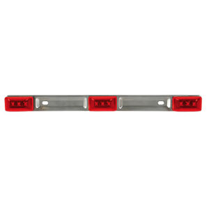 Lampa ΜΕΤΑΛΛΙΚΗ ΜΠΑΡΑ ΜΕ 3 ΦΩΤΑ LED 24V