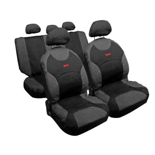 Lampa ΚΑΛΥΜΜΑΤΑ ΚΑΘΙΣΜΑΤΩΝ “DRIVE-JEANS” ΣΕΤ – ΓΚΡΙ