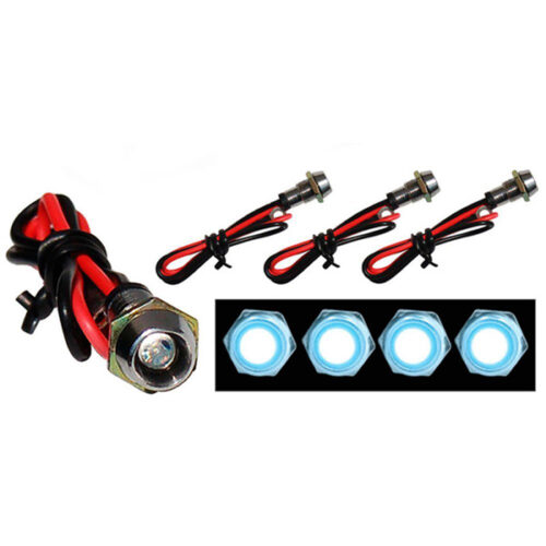 Simoni Racing ΒΙΔΕΣ ΜΕ LED ΛΕΥΚΟ ΚΑΙ ΚΑΛΩΔΙΩΣΗ 4 ΤΜΧ.