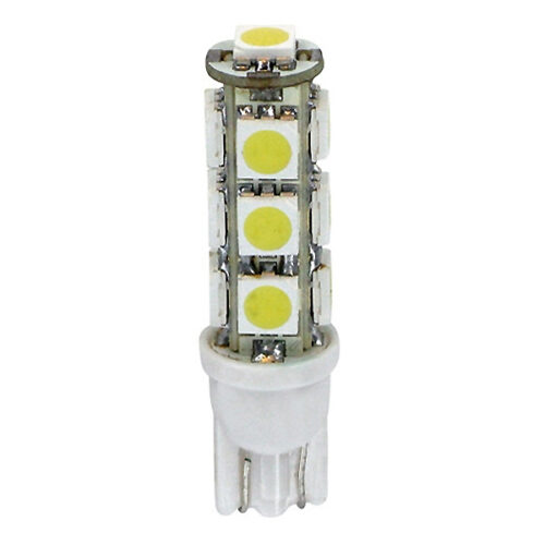 Lampa T10 W5W 12V W2,1×9,5d 80lm HYPER-LED39 ΛΕΥΚΟ 13SMDx3chips (ΔΙΠΛΗΣ ΠΟΛΙΚΟΤΗΤΑΣ) BLISTER 2ΤΕΜ.