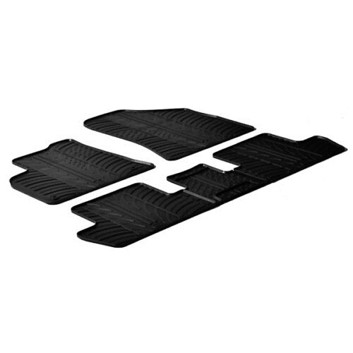 Lampa ΜΑΡΚΕ ΠΑΤΑΚΙΑ ΣΕ ΣΚΑΦΗ ΛΑΣΤΙΧΟ ΓΙΑ PEUGEOT 3008 05/2009-09/2016 / PEUGEOT 5008 11/2009-12/2016 SUMISURA ΣΕ ΜΑΥΡΟ ΧΡΩΜΑ ME ΚΟΥΜΠΩΜΑΤΑ LAMPA – 4 ΤΕΜ.