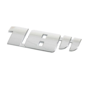 Lampa ΑΥΤΟΚΟΛΛΗΤΟ ΤΡΙΣΔΙΑΣΤΑΤΟ ΣΗΜΑ ΧΡΩΜΙΟΥ 18 ΙΝΤΣΕΣ ΤΡΟΧΩΝ ΑΔΙΑΒΡΟΧΟ LAMPA