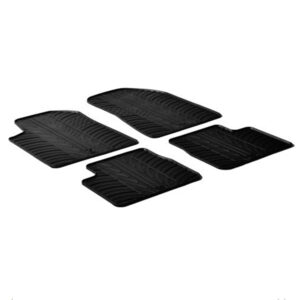 Lampa ΠΑΤΑΚΙΑ ΣΕ ΣΚΑΦΗ ΛΑΣΤΙΧΟ ΓΙΑ ALFA ROMEO GIULIETTA 04/2010-2021 SUMISURA ΣΕ ΜΑΥΡΟ ΧΡΩΜΑ ME ΚΟΥΜΠΩΜΑΤΑ LAMPA - 4 ΤΕΜ.