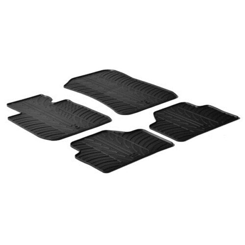 Lampa ΜΑΡΚΕ ΠΑΤΑΚΙΑ ΣΕ ΣΚΑΦΗ ΛΑΣΤΙΧΟ ΓΙΑ BMW X1 E87 10/2009-10/2015 SUMISURA ΣΕ ΜΑΥΡΟ ΧΡΩΜΑ ME ΚΟΥΜΠΩΜΑΤΑ LAMPA – 4 ΤΕΜ.