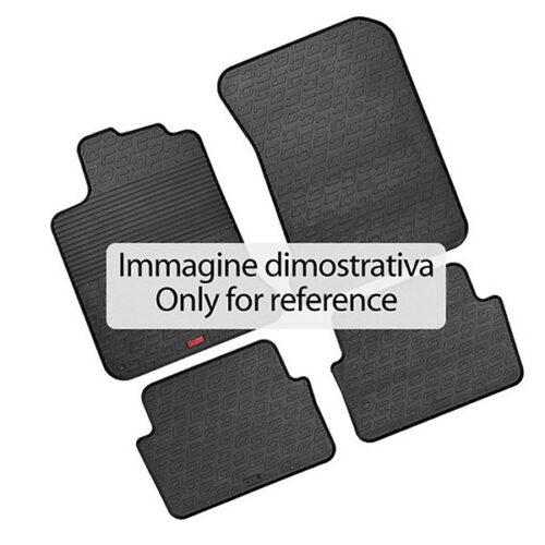 Lampa ΜΑΡΚΕ ΠΑΤΑΚΙΑ ΣΕ ΣΚΑΦΗ ΛΑΣΤΙΧΟ ΓΙΑ BMW X3 E83 01/2004-10/2010 SUMISURA ΣΕ ΜΑΥΡΟ ΧΡΩΜΑ ME ΚΟΥΜΠΩΜΑΤΑ LAMPA – 4 ΤΕΜ.