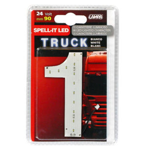 Lampa ΑΡΙΘΜΟΣ 1 ΛΕΥΚΟ 24V LED