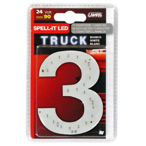 Lampa ΑΡΙΘΜΟΣ 3 ΛΕΥΚΟ 24V LED