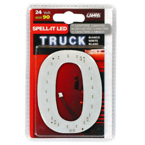 Lampa ΑΡΙΘΜΟΣ 0 ΛΕΥΚΟ 24V LED