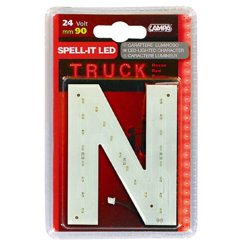Lampa ΓΡΑΜΜΑ Ν ΚΟΚΚΙΝΟ 24V LED