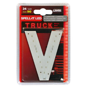 Lampa ΓΡΑΜΜΑ W ΚΟΚΚΙΝΟ 24V LED