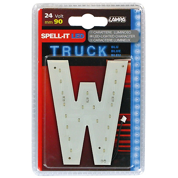 Lampa ΓΡΑΜΜΑ W ΜΠΛΕ 24V LED