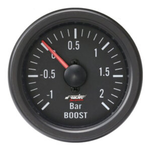 Simoni Racing ΜΠΑΡΟΜΕΤΡΟ+VACUUM 52mm ΜΑΥΡΟ