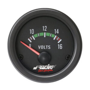 Simoni Racing ΒΟΛΤΟΜΕΤΡΟ 52mm ΜΑΥΡΟ