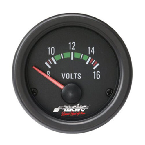 Simoni Racing ΒΟΛΤΟΜΕΤΡΟ 52mm ΜΑΥΡΟ