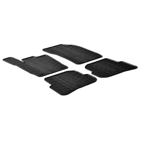 Lampa ΜΑΡΚΕ ΠΑΤΑΚΙΑ ΣΕ ΣΚΑΦΗ ΛΑΣΤΙΧΟ ΓΙΑ AUDI A1 3D / 5D SPORTBACK 09/2010-10/2018 SUMISURA ΣΕ ΜΑΥΡΟ ΧΡΩΜΑ ME ΚΟΥΜΠΩΜΑΤΑ LAMPA – 4 ΤΕΜ.