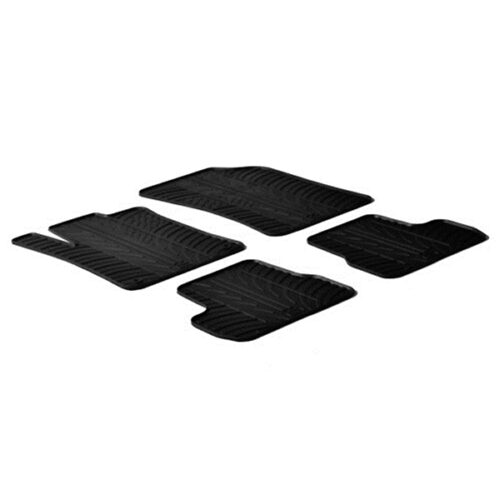 Lampa ΜΑΡΚΕ ΠΑΤΑΚΙΑ ΣΕ ΣΚΑΦΗ ΛΑΣΤΙΧΟ ΓΙΑ CITROEN C3 11/2009-10/2016 SUMISURA ΣΕ ΜΑΥΡΟ ΧΡΩΜΑ ME ΚΟΥΜΠΩΜΑΤΑ LAMPA – 4 ΤΕΜ.
