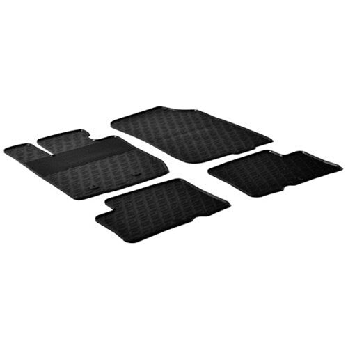 Lampa ΜΑΡΚΕ ΠΑΤΑΚΙΑ ΣΕ ΣΚΑΦΗ ΛΑΣΤΙΧΟ ΓΙΑ DACIA DUSTER 4×4 05/2010-01/2018 SUMISURA ΣΕ ΜΑΥΡΟ ΧΡΩΜΑ ME ΚΟΥΜΠΩΜΑΤΑ LAMPA – 4 ΤΕΜ.