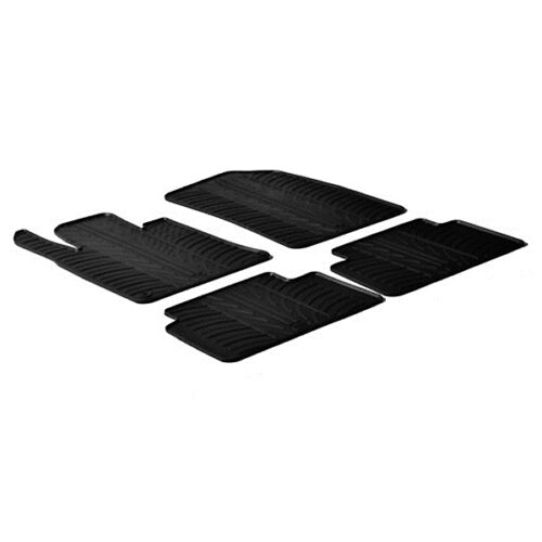 Lampa ΜΑΡΚΕ ΠΑΤΑΚΙΑ ΣΕ ΣΚΑΦΗ ΛΑΣΤΙΧΟ ΓΙΑ PEUGEOT 508 03/2011-2018 SUMISURA ΣΕ ΜΑΥΡΟ ΧΡΩΜΑ ME ΚΟΥΜΠΩΜΑΤΑ LAMPA – 4 ΤΕΜ.