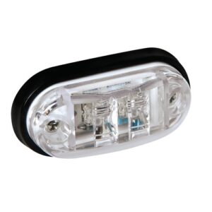 Lampa ΦΩΣ ΦΟΡΤΗΓΟΥ 2LED ΛΕΥΚΟ 24V 72mm